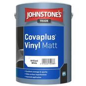 Johnstones Trade Covaplus Vinyl Matt Brilliant White 5ltr image