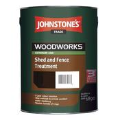 Woodworks Shed And Fence Dark Oak 5 ltr image