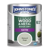 Johnstones Retail Exterior Satin Natural Sage 750ml image