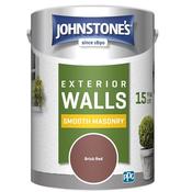 Johnstones Retail Smooth Masonry Brick Red 5 ltr image