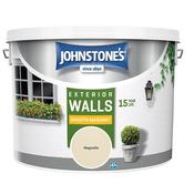 Johnstones Retail Smooth Masonry Magnolia 10 ltr image