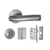 Basta Roxton Priv Lockset With Hinge image