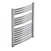 Sonas Curved Towel Rail 800mm x 500mm Chrome image