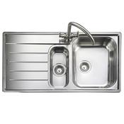 Oakland Ol9852L - 985 X 508mm - 1.5 Bowl Sink With Handed Drainer image