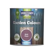 Johnstones Woodcare Garden Colours Bold Plum 1 ltr image