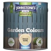 Johnstones Woodcare Garden Colours Natural Vanilla 2.5 ltr image