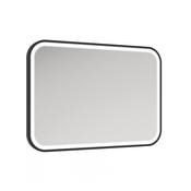 Astrid Beam Illuminated Rectangle LED Mirror Black 600mm x 800mm image