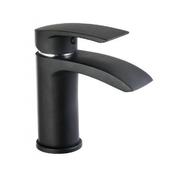 Corby Cloakroom Basin Mixer Matt Black image