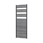 Vaporo Alta 25mm Curved Towel Rail 1800mm x 500mm Anthracite image