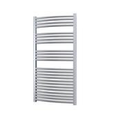Vaporo Alta 25mm Curved Towel Rail 1200mm x 600mm Chrome image