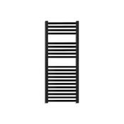 Vaporo Alta 22mm Straight Towel Rail 1200mm x 500mm Black image