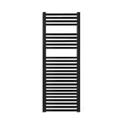 Vaporo Alta 22mm Straight Towel Rail 1500mm x 600mm Black image