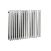 Vaporo Tradicio 3 Column Horizontal Radiator 600mm x 830mm White image