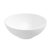 Skal Round Wash Basin 400mm x 150mm White White image
