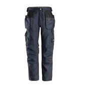 Snickers 6224 Canvas Stretch Trousers Navy\Navy Size 48 image