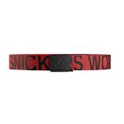 Snickers 9004 Logo Belt Chili Red\Black image