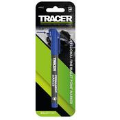 Tracer Bullet Point Permanent Marker Blue  image