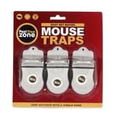 Pest Free Zone Quick Set Mouse Trap (Pack Of 3) image