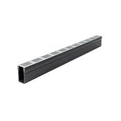 Aco Threshold Drain Aluminium Grate Silver 1m image