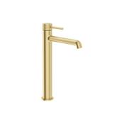 Alita Freestanding Basin Mixer Tap Brushed Gold image