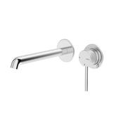 Alita Wall Mounted Basin Mixer Tap Chrome image