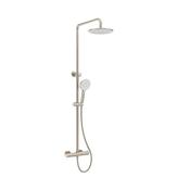 Alita Rain Thermostatic Shower Kit Brushed Nickel image