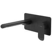 Scope Wall Mounted Basin Mixer Matt Black image