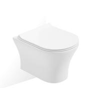 Pena Wall Hung Toilet Sequence Slim Seat image