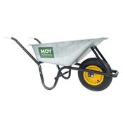 Moy Wheelbarrow Black or Galvanised 90 ltr image