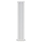 Vaporo Circa Vertical Radiator 1800mm x 300mm White image
