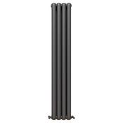Vaporo Circa Vertical Radiator 1800mm x 300mm Anthracite image