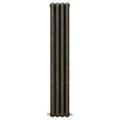Vaporo Circa Vertical Radiator 1800mm x 300mm Brushed Bronze image