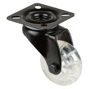 Design Castor 50mm Swivel Wheel 40kg Transparent image