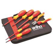 Wiha Electrician's VDE Screwdriver &amp; Plier Set image