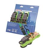 Faithfull 4 Piece Ratchet Tie Down Set image