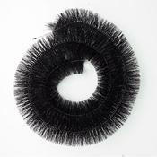 Twisted Gutter Brush Leaf Guard 100mm x 4m Black