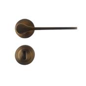 Sonnato Tiana Antique Bronze Lever On Rose Handles Privacy Box Set image
