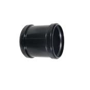 Pipelife 4" Repair Collar Black