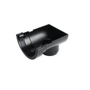 Wavin RoundLine Stopend Outlet 112mm Black image