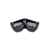 Wavin RoundLine Gutter Angle 90° 112mm Black image
