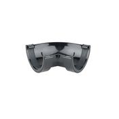 Wavin RoundLine Gutter Angle 60° 112mm Black image