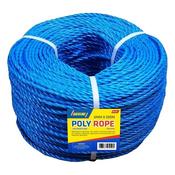 Blue Polypropylene Twisted Rope 6mm x 200m image