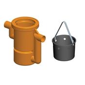 Domestic Grease Trap &amp; bucket 40 ltr