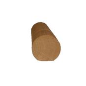Red Deal (Pine) Round Wall Mounted Handrail 50mm x 45mm x 4.2m image