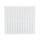 Icon Hit &amp; Miss Vent White 9" x 6" image