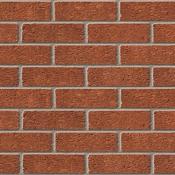 Ibstock Brick 215mm x 102mm x 65mm Anglian Red Rustic image