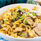 Pork &amp;amp; Mushroom Straganoff