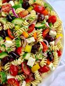 Greek pasta salad
