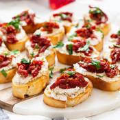 Goats Cheese Crostini