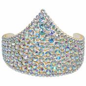 Camelia Rose Tall Pointed Felt Tiara (Discontinued) image